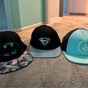Three stylish caps!